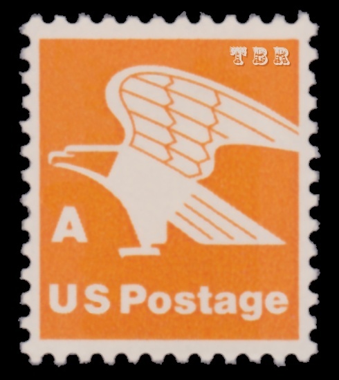 Rare 1735c Orange USPS Eagle Stamp with Bullseye Perf 11.2 MNH – Shop Now-image