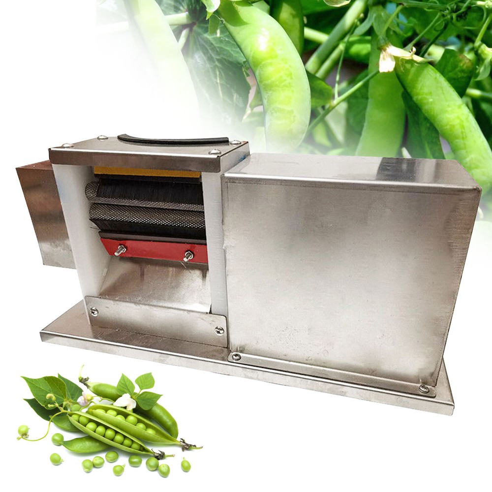 Commercial Electric Bean Sheller Machine Pea Peeling Removing Machine 10kg/hour
