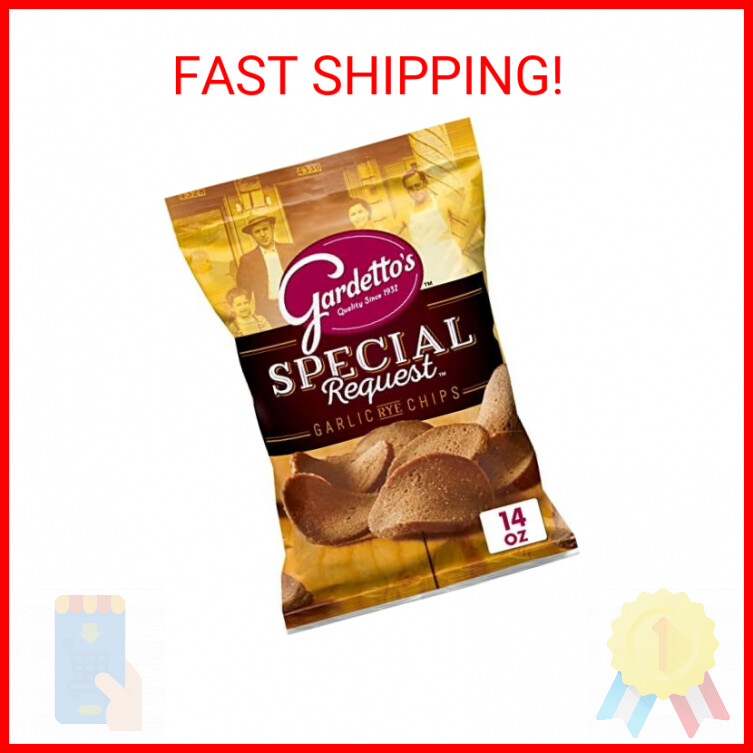 Gardetto's Snack Mix, Special Request Garlic Rye Chips, 14 oz