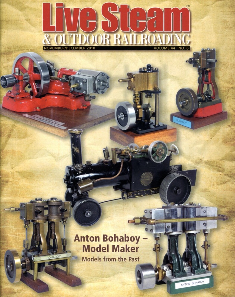 Live Steam & Outdoor Railroading V44 N 6 November/December  2010