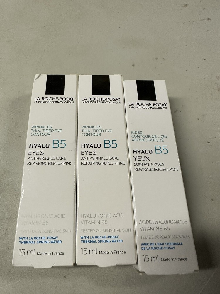 NEW La Roche-Posay Hyalu B5 Eye Cream for Wrinkles and Tired Eyes 15 ml EXP 2026
