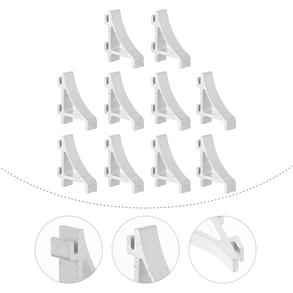 10 Pcs Refrigerator Clips Fridge Organizer Support Buttons Freezer Shelf