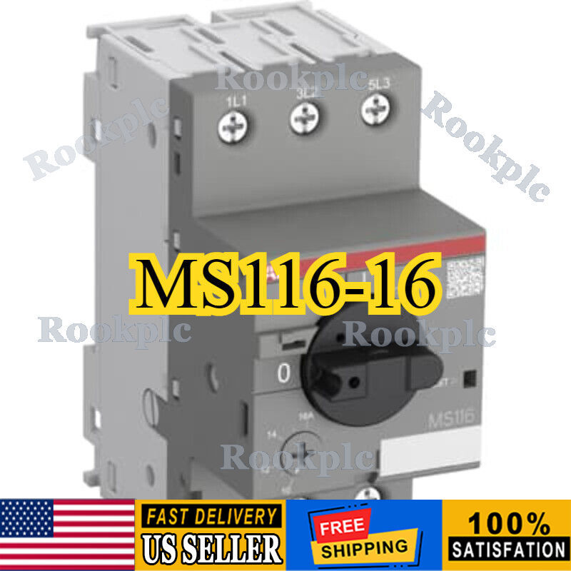 One New ABB Manual Engine Starter MS116-16 10-16A