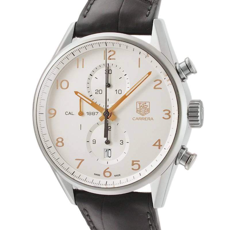 TAG Heuer Carrera Calibre 1887 Chronograph CAR2012 with Box and G Card