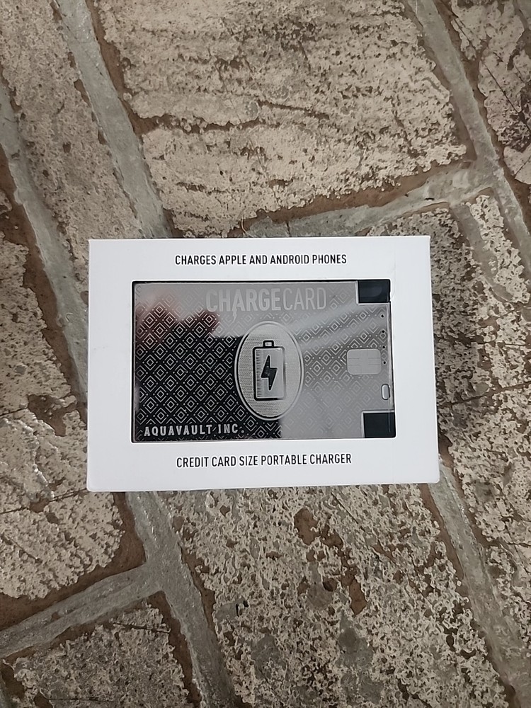 Aquavault 2300mAh Compact Fast 1.5V Phone Charger in Silver-image