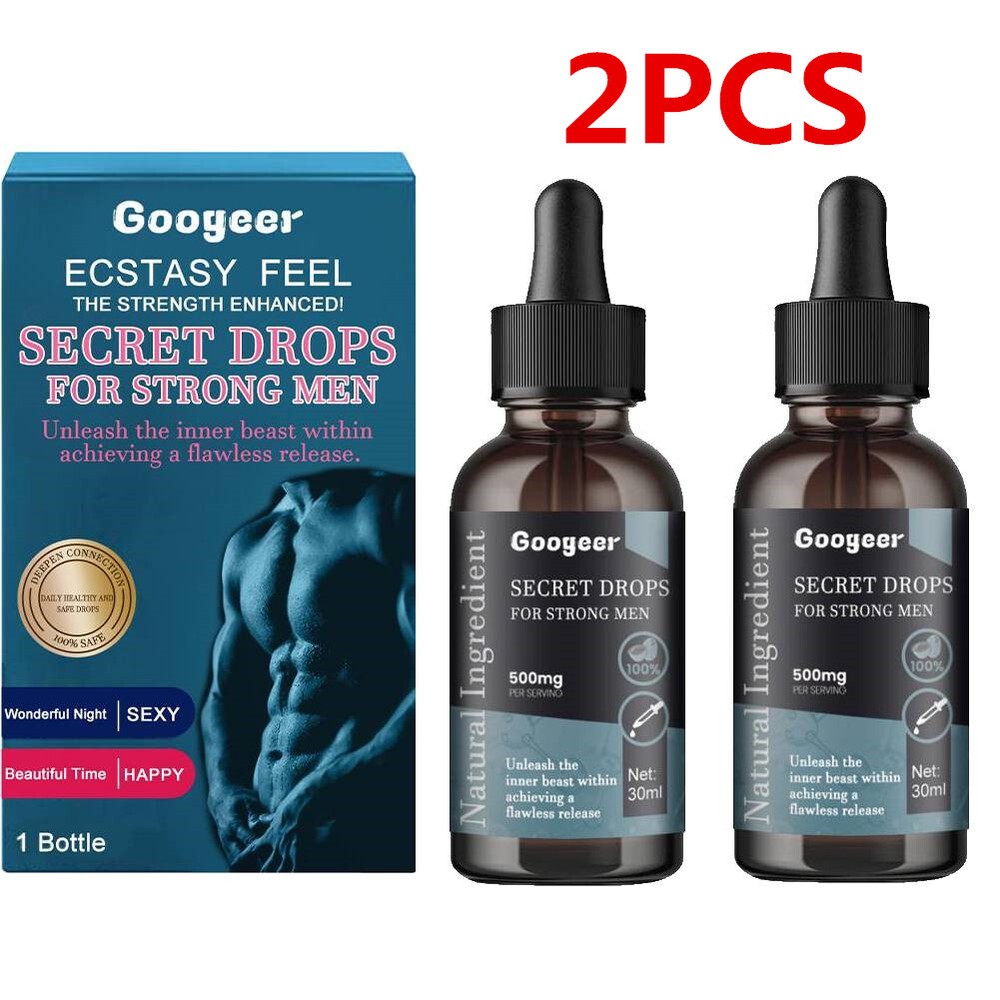 2X Secret Drops for Men - Happy Hormones & Sensual Enhancement Boost