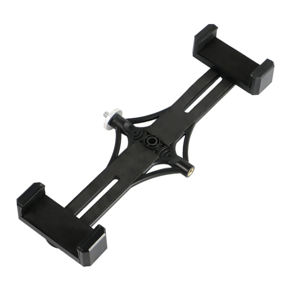 360° Rotational Dual Bracket Video Vlogging Recording Adapter Phone Clip Holder