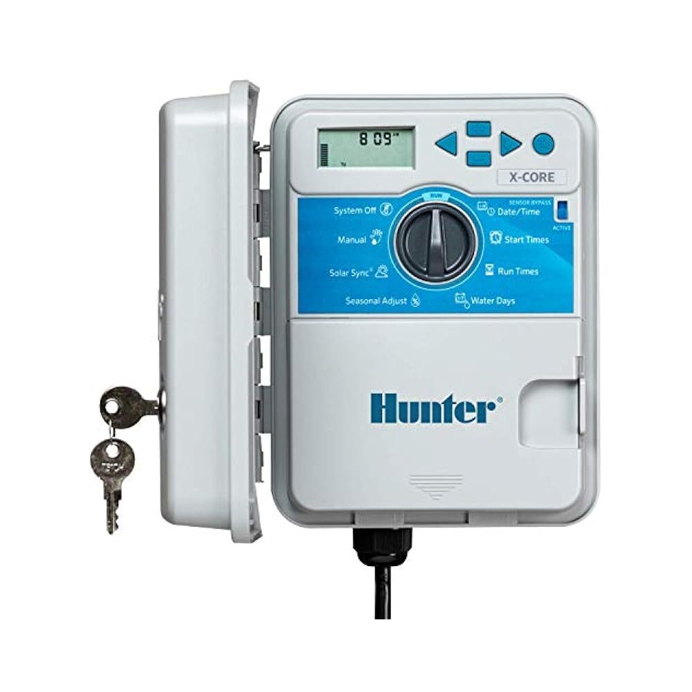 Smart Digital Sprinkler Timer with 3 Programs & 4 Start Times for Easy Watering