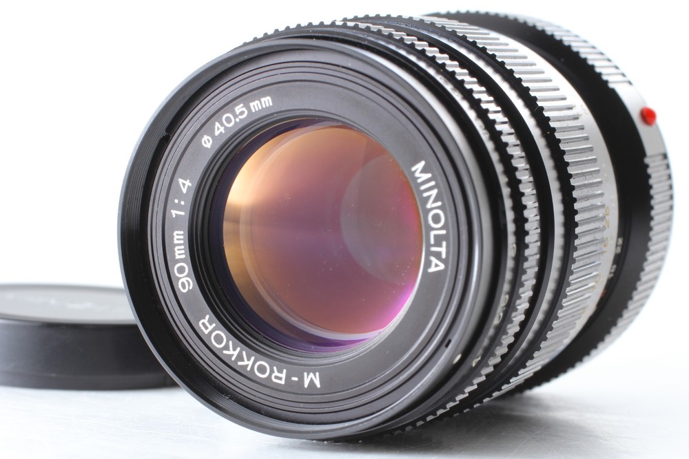 [Near MINT] Minolta M-ROKKOR 90mm f4 Leica M MF Lens for Leitz CL CLE From JAPAN