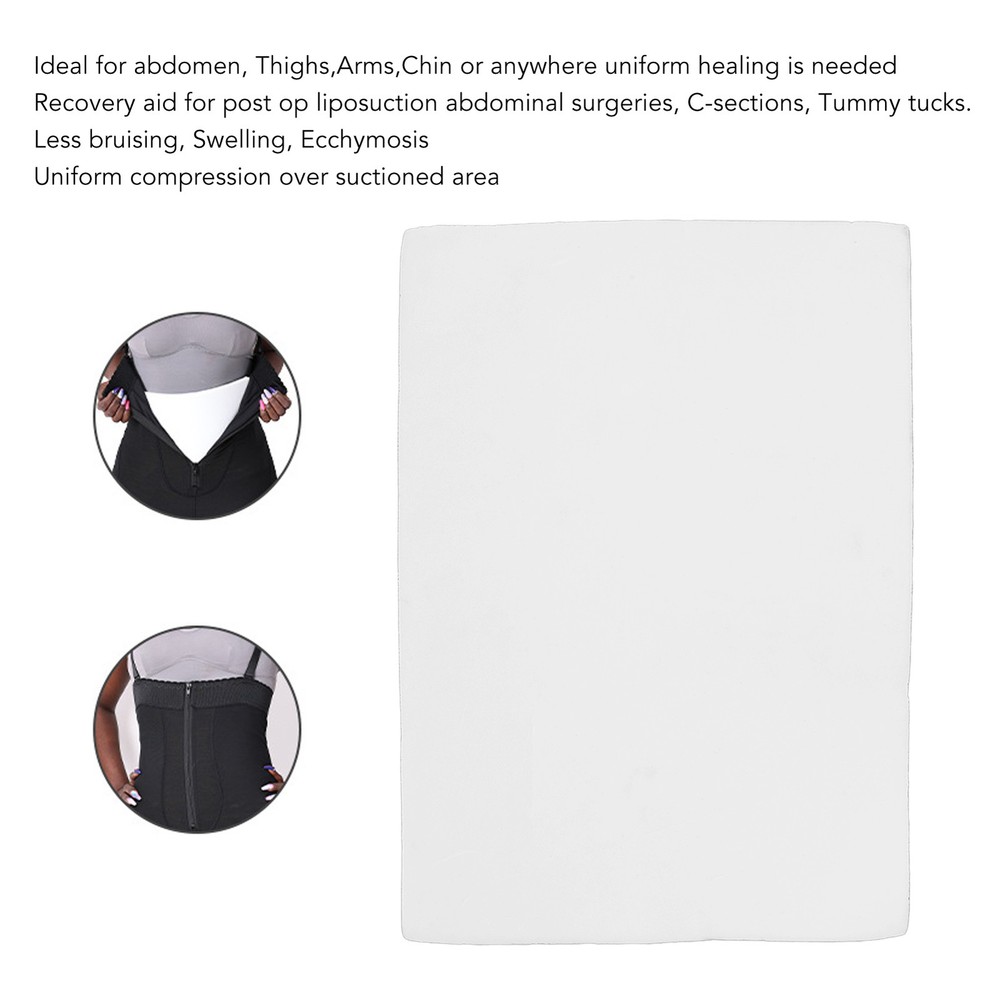 Extra Thick Foam Board for Post-Surgery Liposuction Waist Belly Support