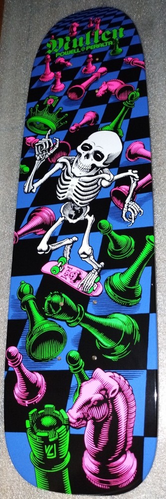 Powell Peralta Bones Brigade Rodney Mullen Series 14 Blacklight #77/2500