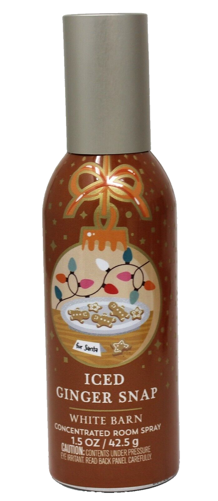 Bath & Body Works Iced Ginger Snap Room Spray Mist 1.5 oz