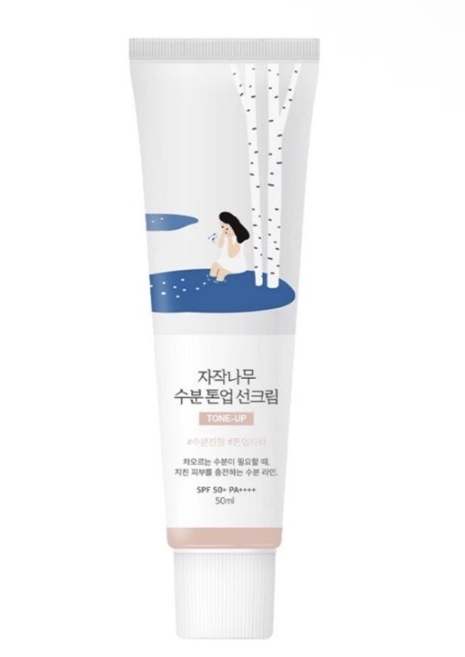 ROUNDLAB Birch Juice Moisturizing Tone-up Sunscreen SPF50 PA++++ 50ml