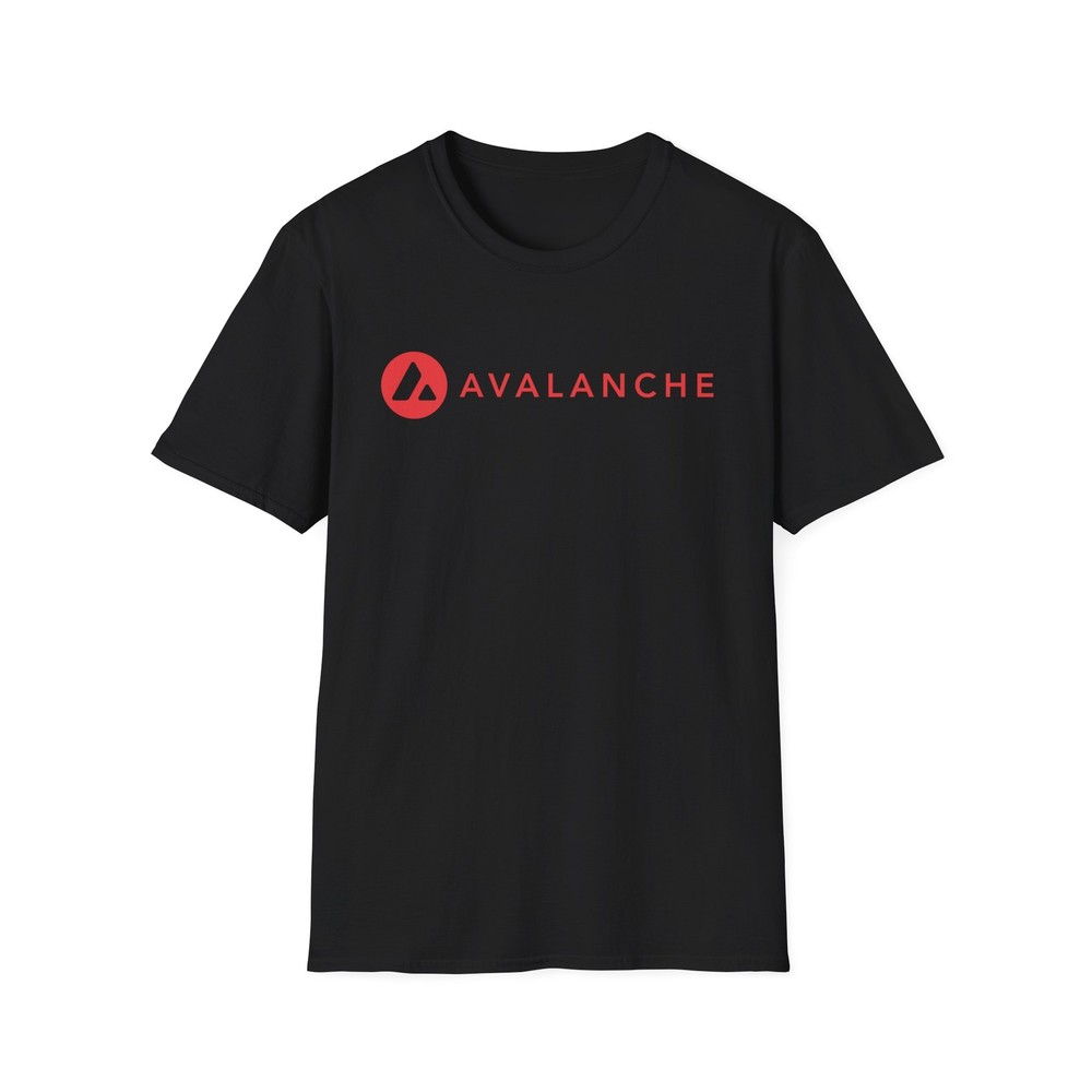 Avalanche AVAX Crewneck T-Shirt, Crypto Shirt, Cryptocurrency Tee, Blockchain-image