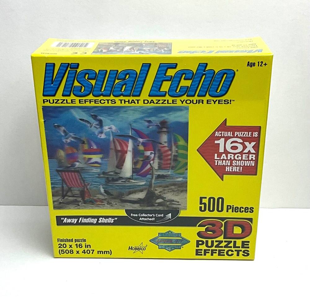 VISUAL ECHO PUZZLE EFFECTS 3D PUZZLE 500 PIECES 