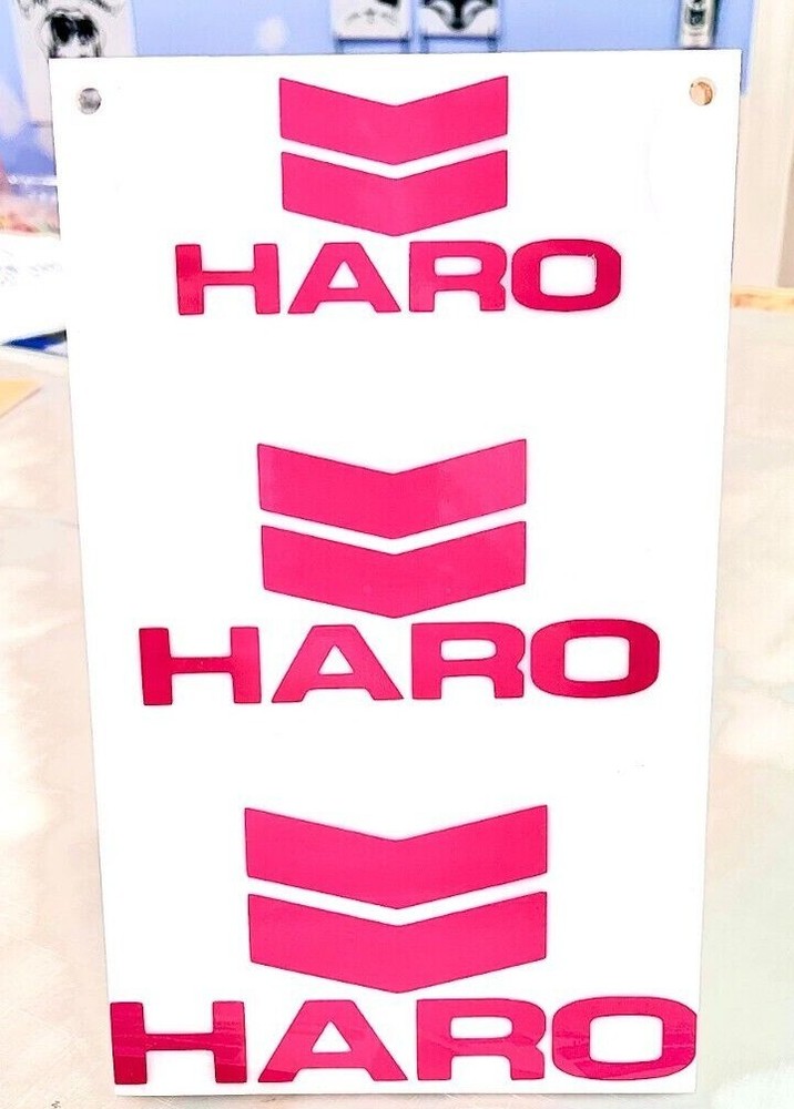 Haro Bikes Decal For Your Car, Bottle etc Many Sizes & Colors - Buy 2 Get 1 Free