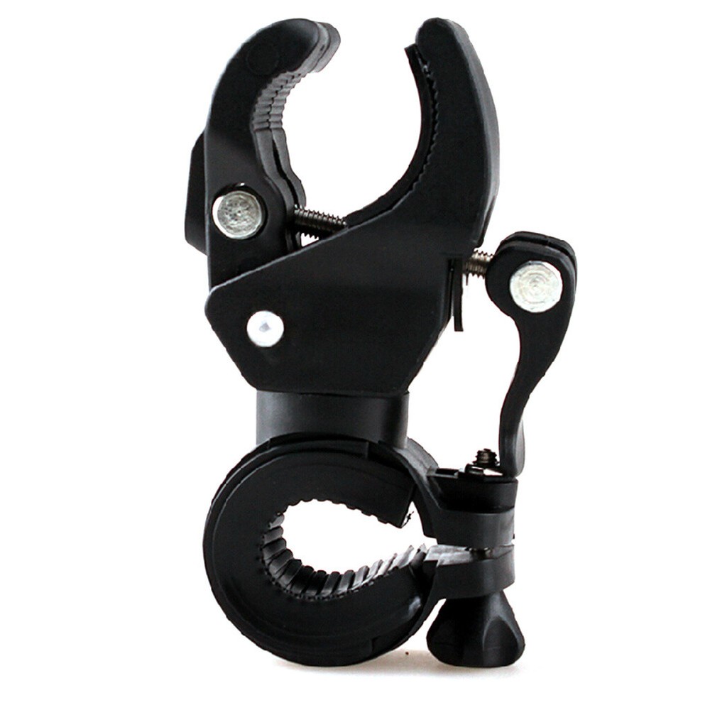 Universal 90-Degree Rotating Bike Handlebar Mount for LED Flashlight Torch