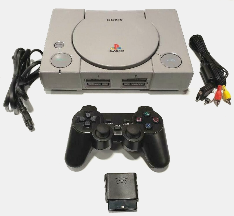 Sony PS1 SCPH-9001 Console with Wireless Controller Bundle