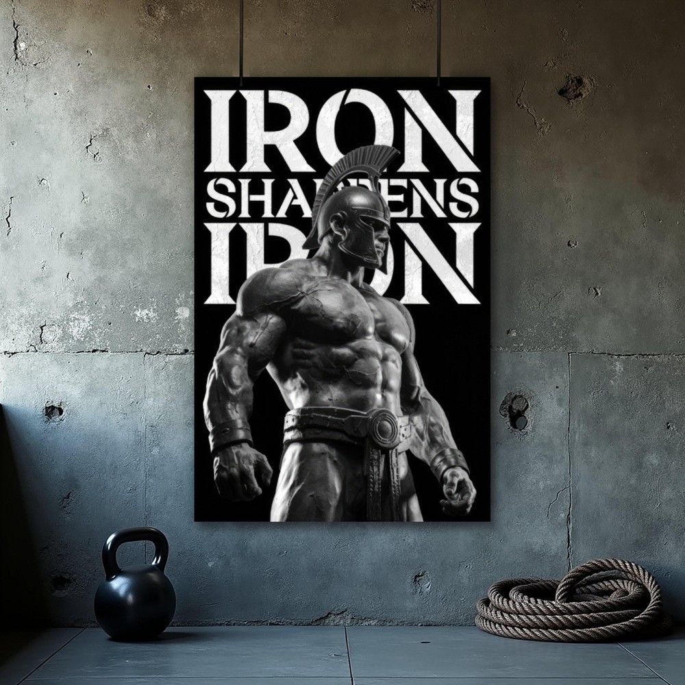 Fitness Motivation Wall Art - Bodybuilding Gym Poster