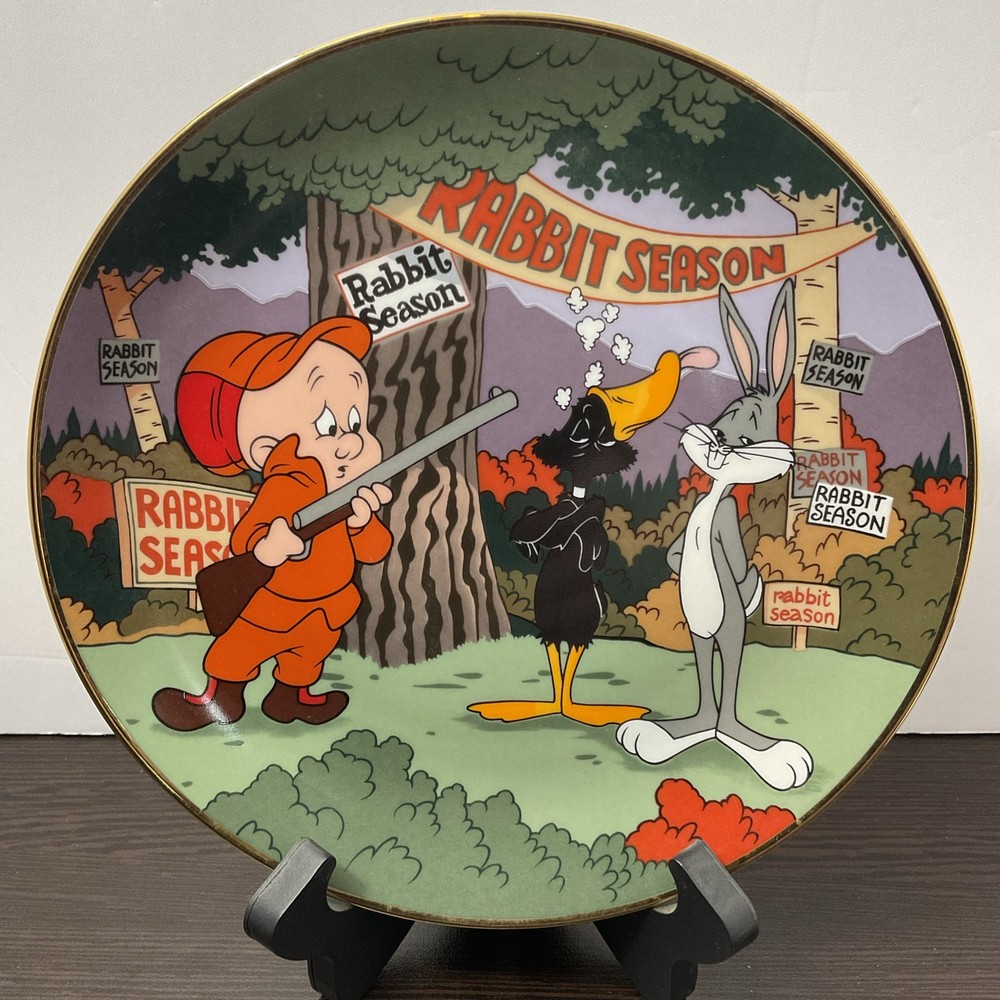 Looney Tunes Collector Plate Limited Edition Plate Number G3570 Fine Porcelain