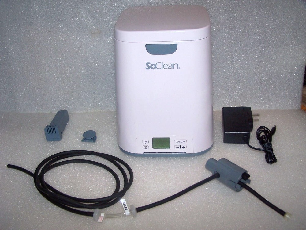 SoClean 2 CPAP Cleaner Sanitizer Machine with DreamStation/System One Adapter