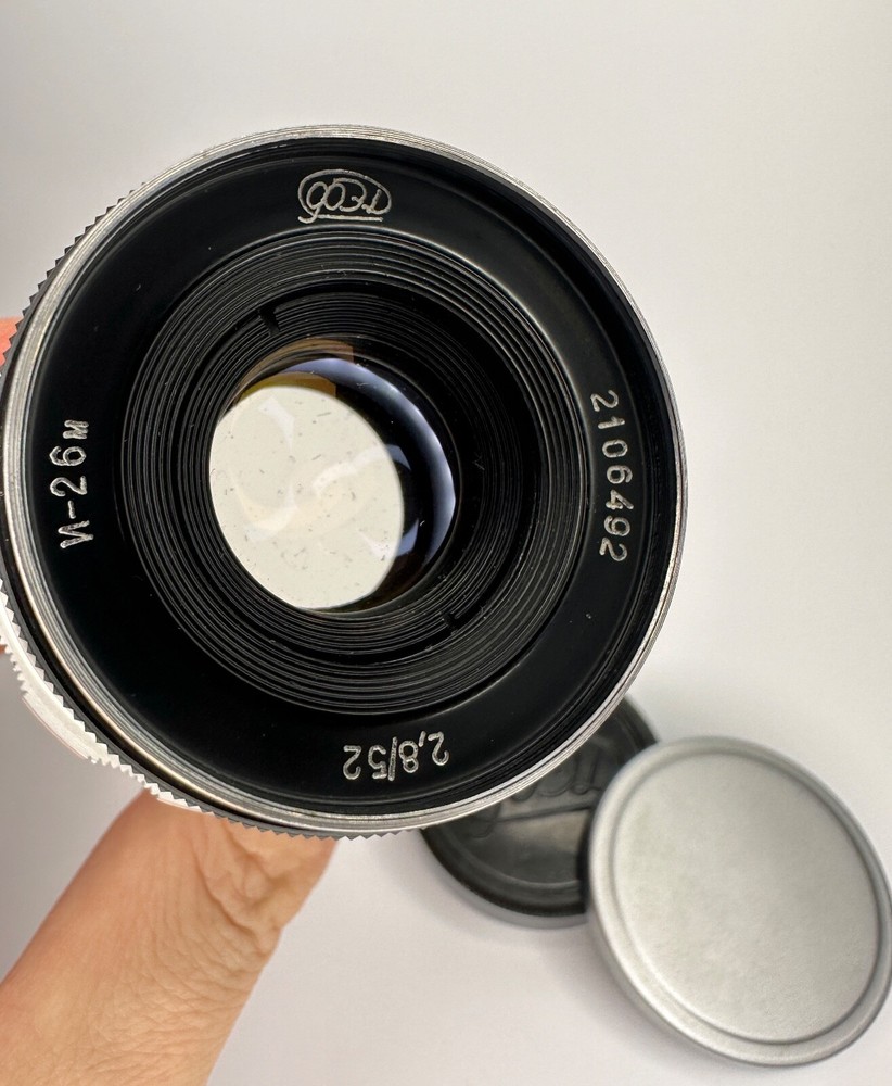 INDUSTAR-26m 2.8/52 mm M39 Lens Soviet Leica Zorki FED Rangefinder