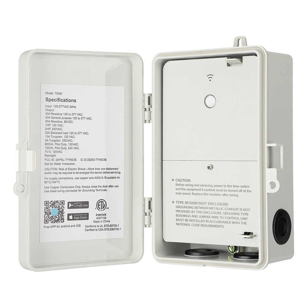 DEWENWILS Smart WiFi Pool Pump Timer Outdoor Heavy Duty Programmable Timer Box