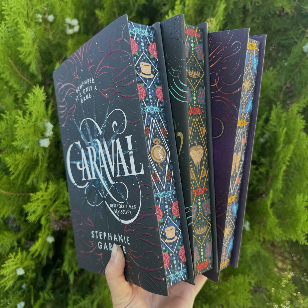 Customized Box Set Caraval series by Stephanie Garber Fairyloot Owlcrate