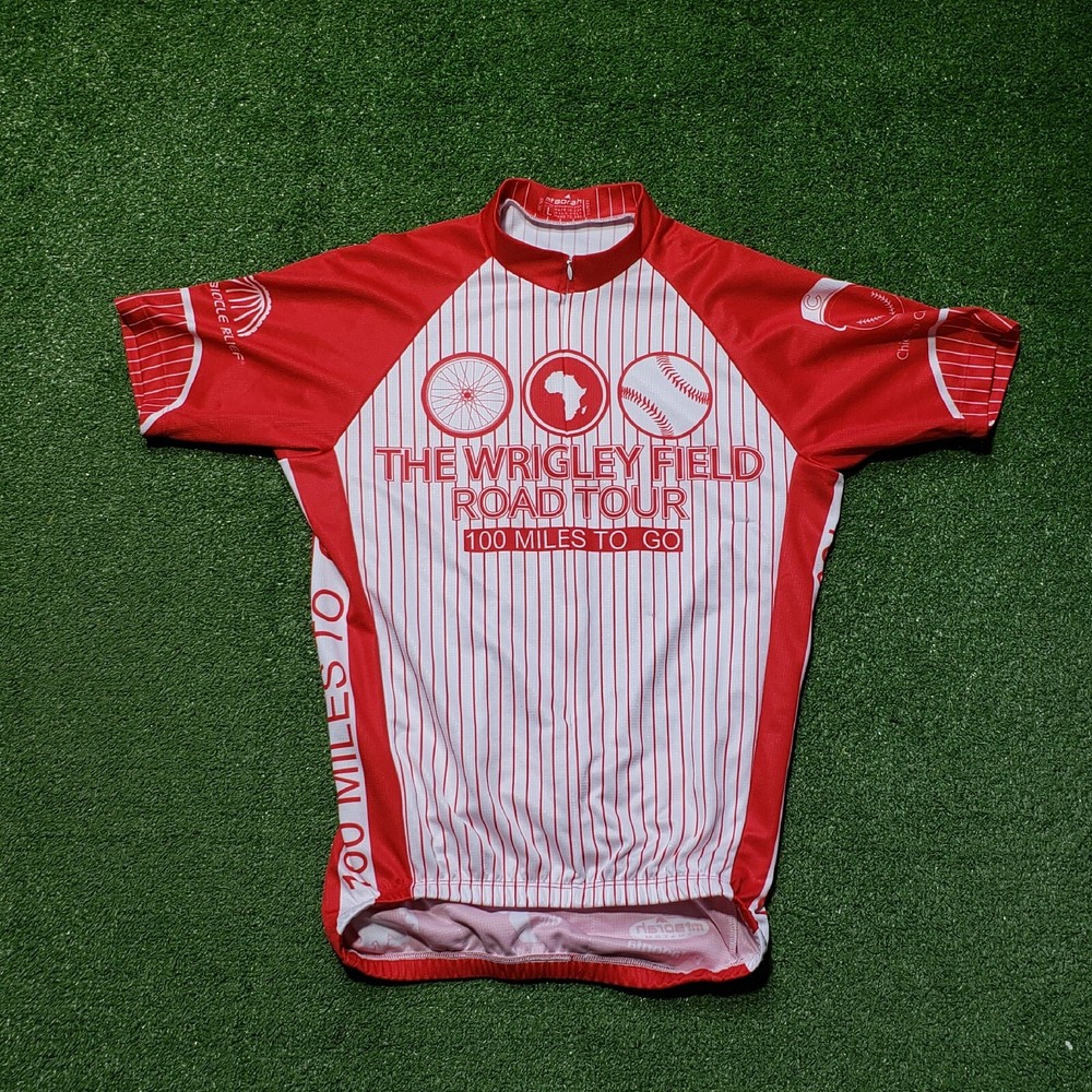 Mt Borah Wrigley Field Road Tour Mens Size Large Cycling Jersey  Made In USA