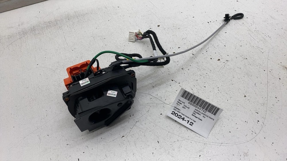 2021-2024 Tesla Model S X High Voltage HV Charge Port Inlet Charger Socket Assy