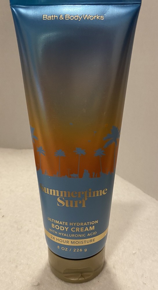 BATH & BODY WORKS SUMMERTIME SURF ULTIMATE HYDRATION CREAM LOTION 8 OZ