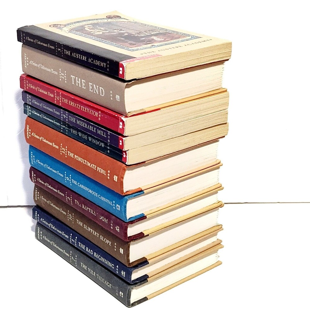 Lemony Snickets A Series Of Unfortunate Events First Edition Set of 11 books
