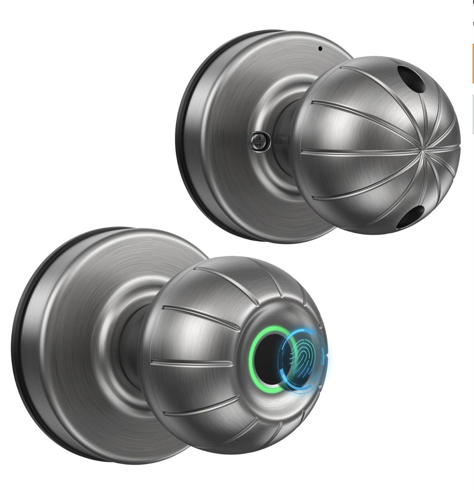 Biometric Fingerprint Smart Door Lock for Keyless Entry in Home Office or Apartment-image