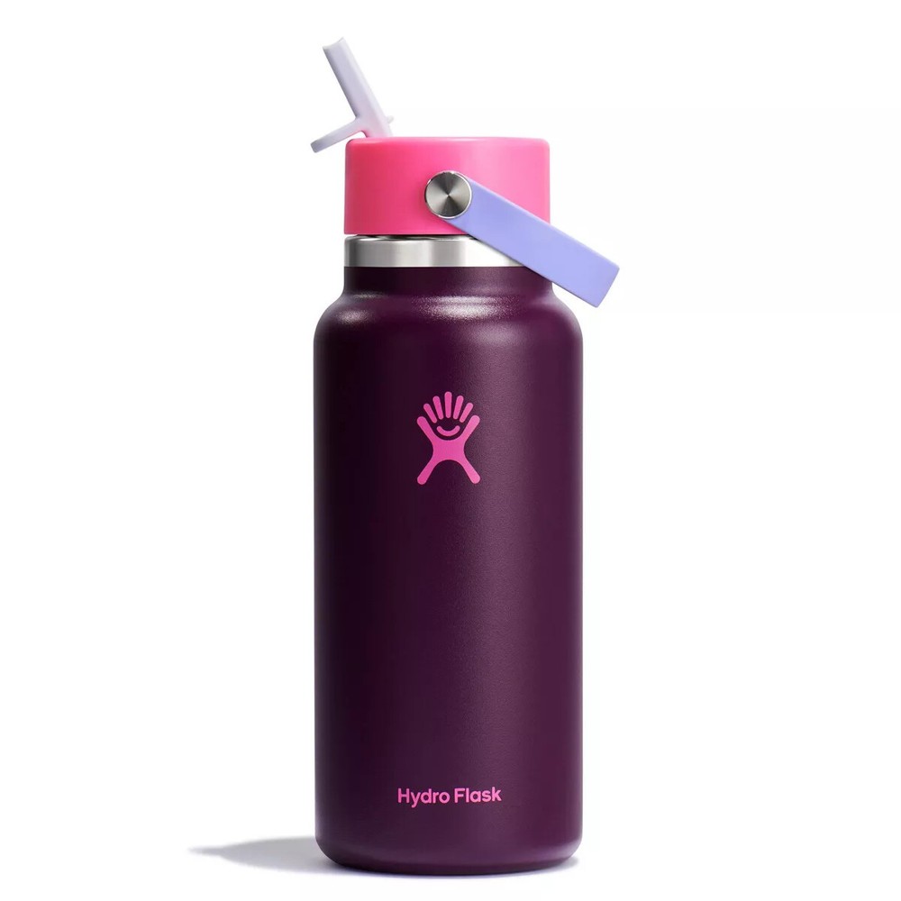 Hydro Flask 32oz Wide Mouth Flex Straw Water Bottle