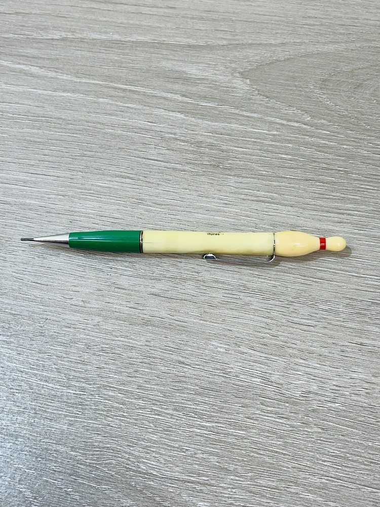 Vintage Ritepoint Mechanical Pencil Bowling Pin Sample #115 Display Top