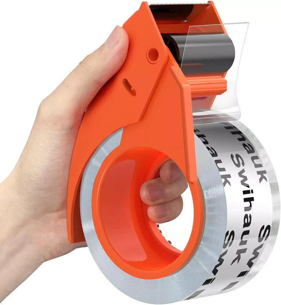 Packing Tape with Dispenser Heavy Duty Strong and Durable for Securely Sealed