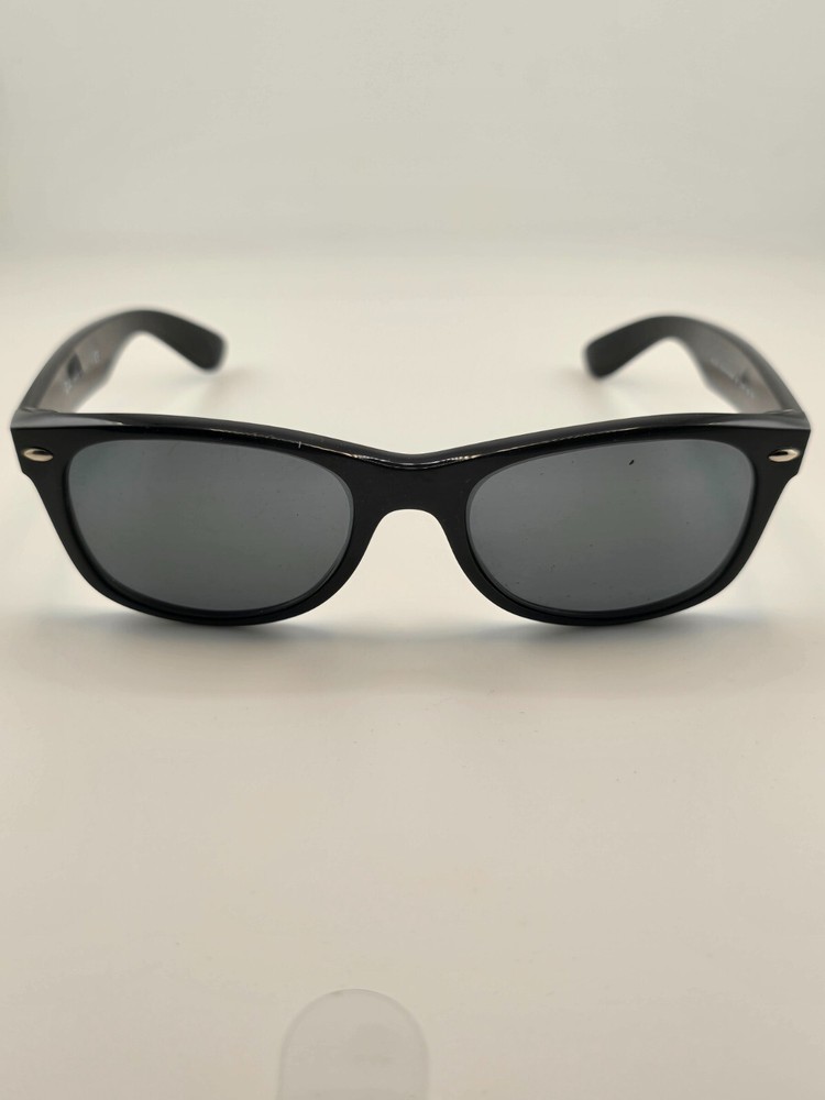 Ray.Ban New Wayfarer RB2132 901 Unisex Polished Black Sunglasses FRAMES ONLY