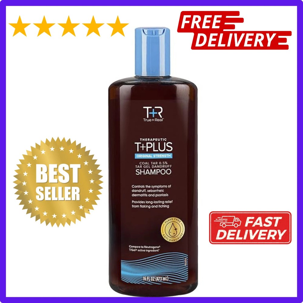 Neutrogena Compared T-Gel Therapeutic Shampoo Extra Strength Treatment 16 FL OZ