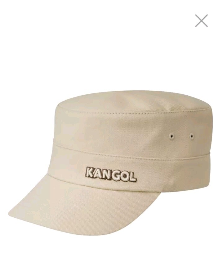 Kangol Cotton Twill Army Cap Flex Fit Size S-M Made In Vietnam