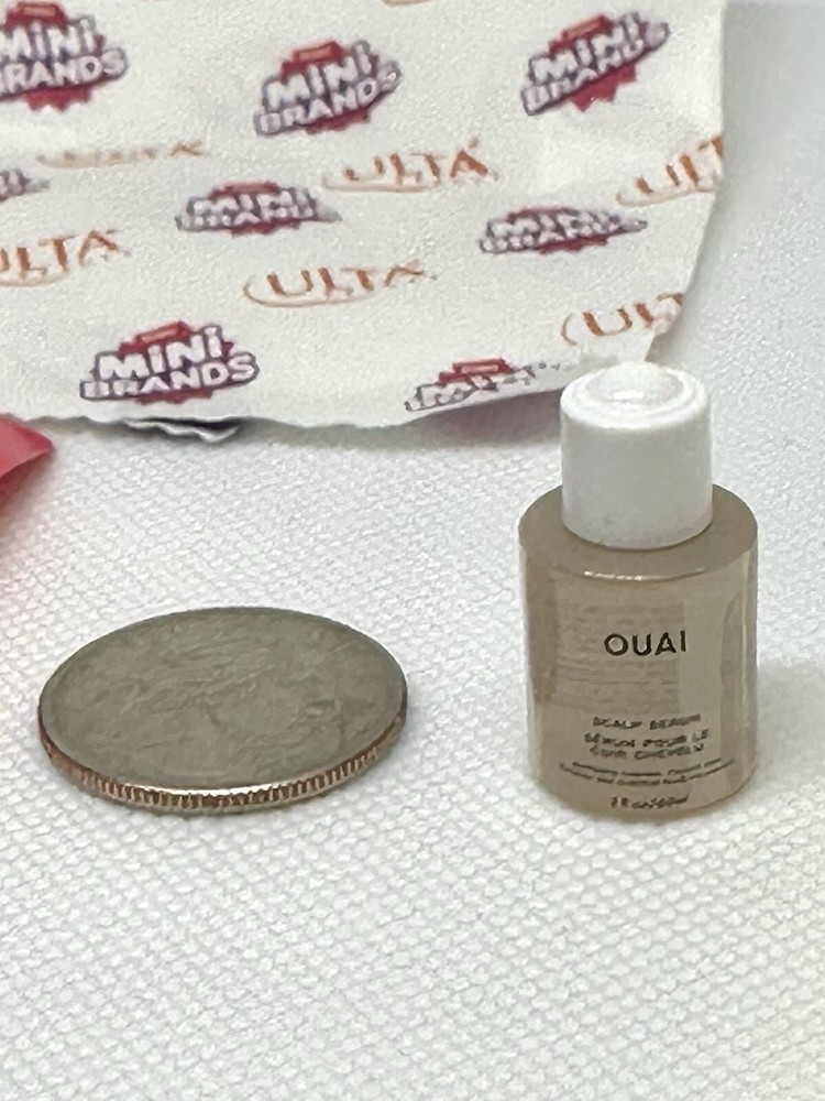 New Zuru Mini Brands ULTA Beauty OUAI Scalp Serum Bottle Miniature Makeup Series