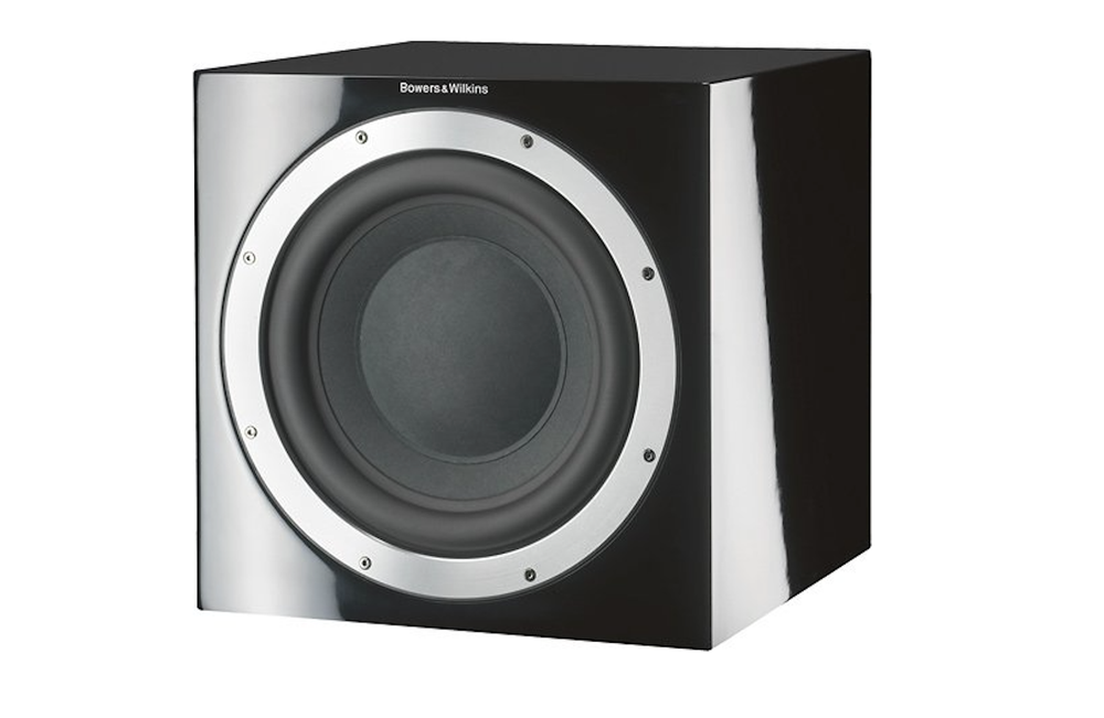Bowers & Wilkins ASW10CM 10-Inch 500W Class D Powered Subwoofer in Black with 3.5mm Input