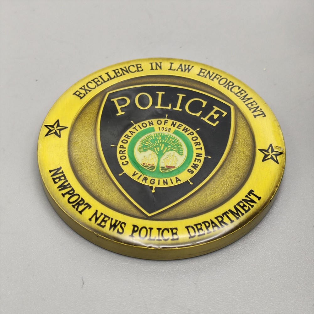 Virginia Newport News Police Department Challenge Coin