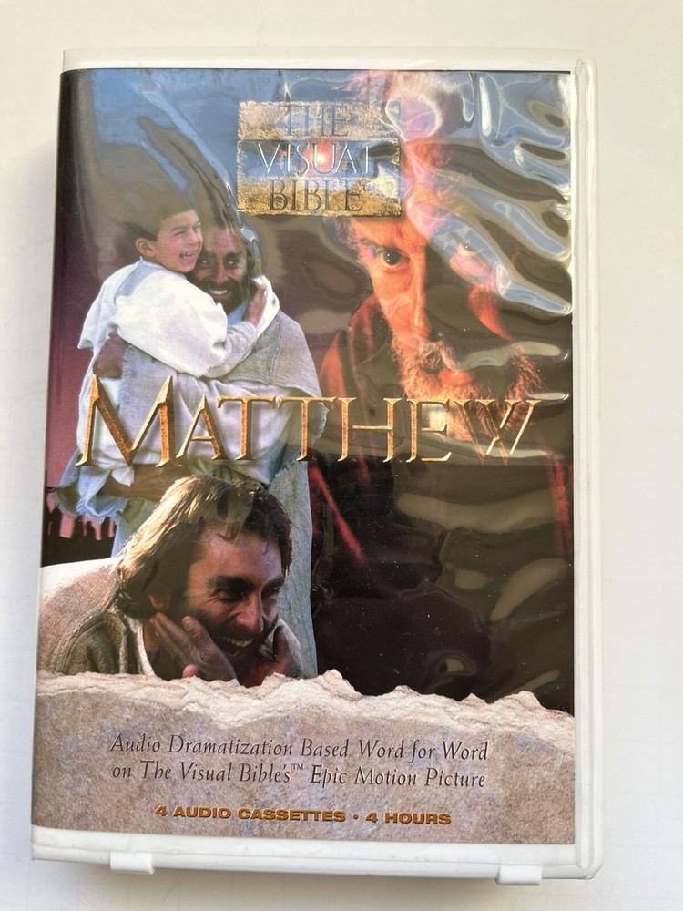 Visual Bible: The Book of Matthew - 4 Cassettes Set-image
