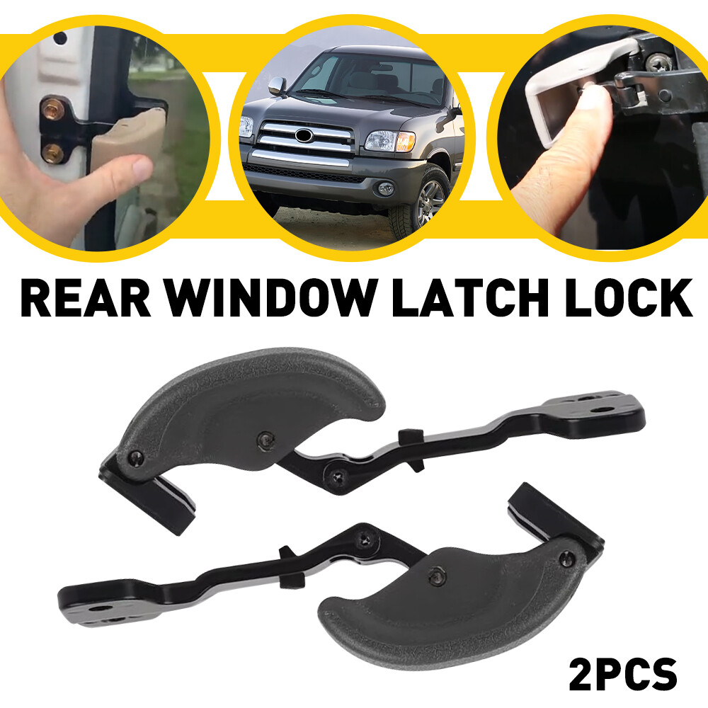 REAR LEFT&RIGHT WINDOW GLASS LOCK LATCH 62920-34012 FOR TOYOTA TUNDRA 00-2006 PU