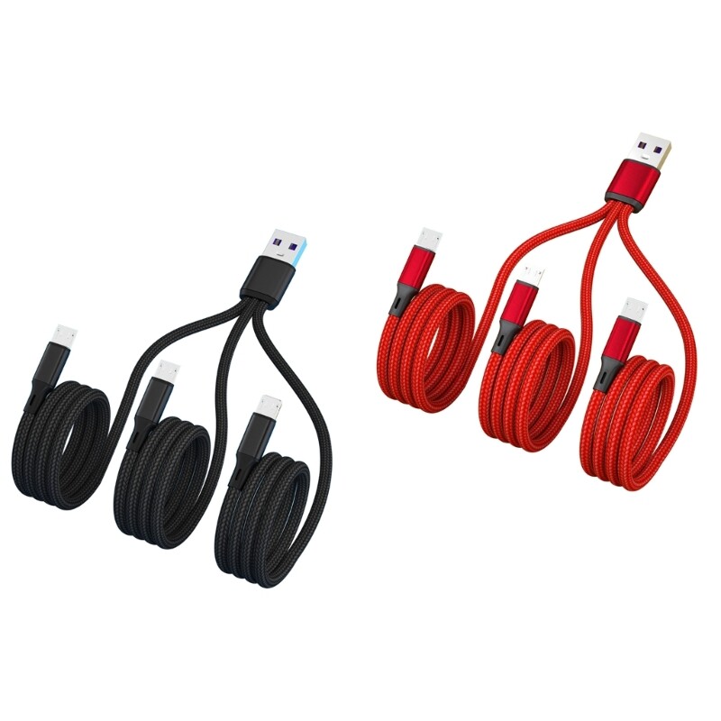 USB to Micro USB Charging Cable Extension Cord for Phones Tablets