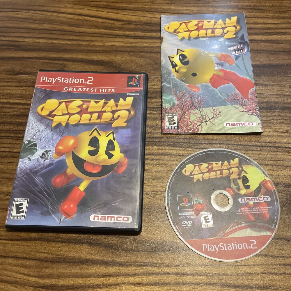 Pac-Man World 2 PS2 CIB W/ Manual - PlayStation 2 Video Game