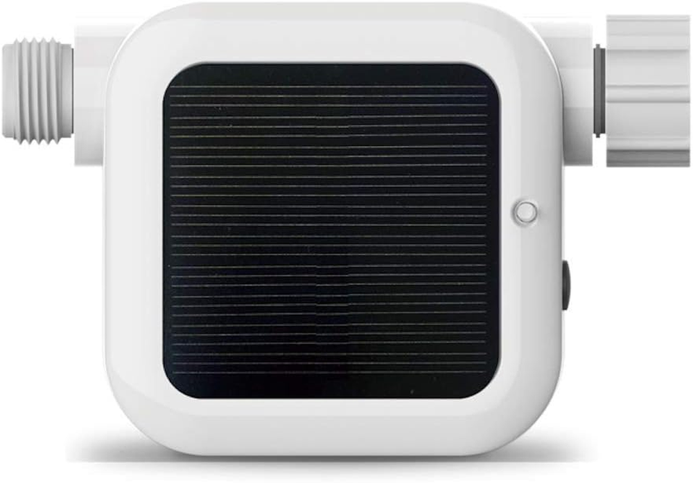 Pixie Smart WiFi Solar Hose Timer with Weather Tracking in White