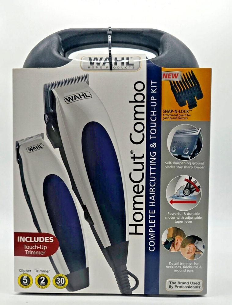 Wahl Home Cut Combo 23-PC Haircutting Trimmer Men Hair Clippers Set Barber Kit