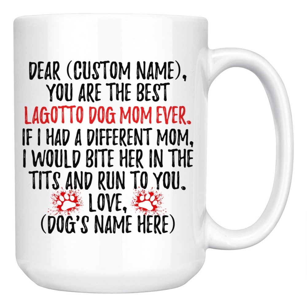 Lagotto Romagnolo Dog Mom Coffee Mug Gift for Women Dog Owners