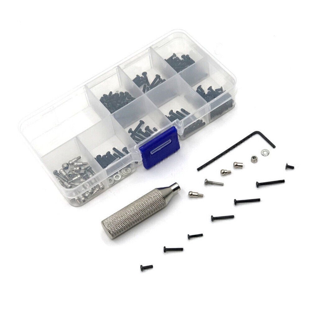 257pcs Repair Tool & Screw Box Kit Set Wltoys 1/28 284131 RC Car Accessories